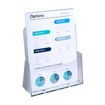 Picture of EXACOMPTA A4 COUNTER DISPLAY 1 TIER PORTRAIT 28MM DEEP